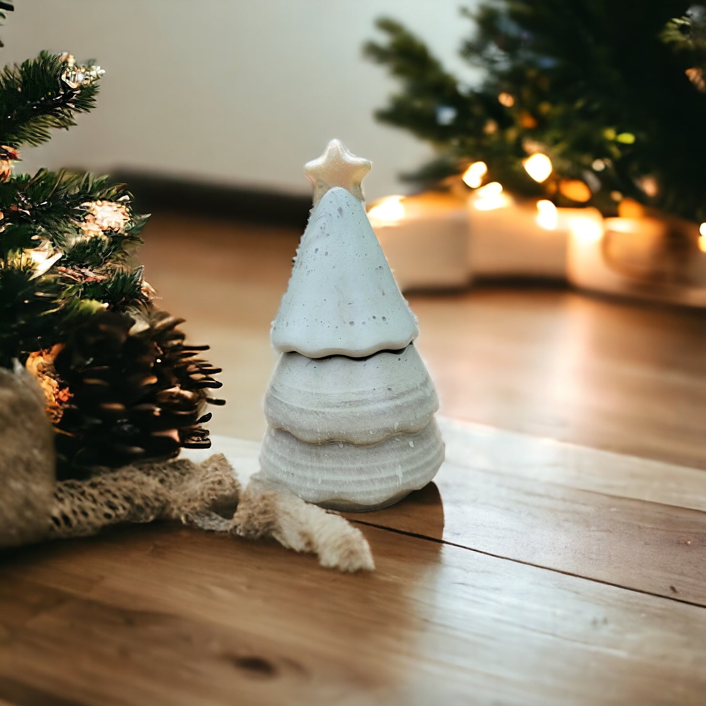 Christmas Tree Candle Decoration